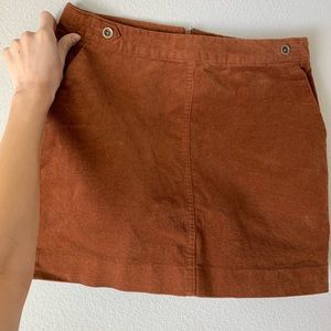 Banana Republic Corduroy Mini-Skirt